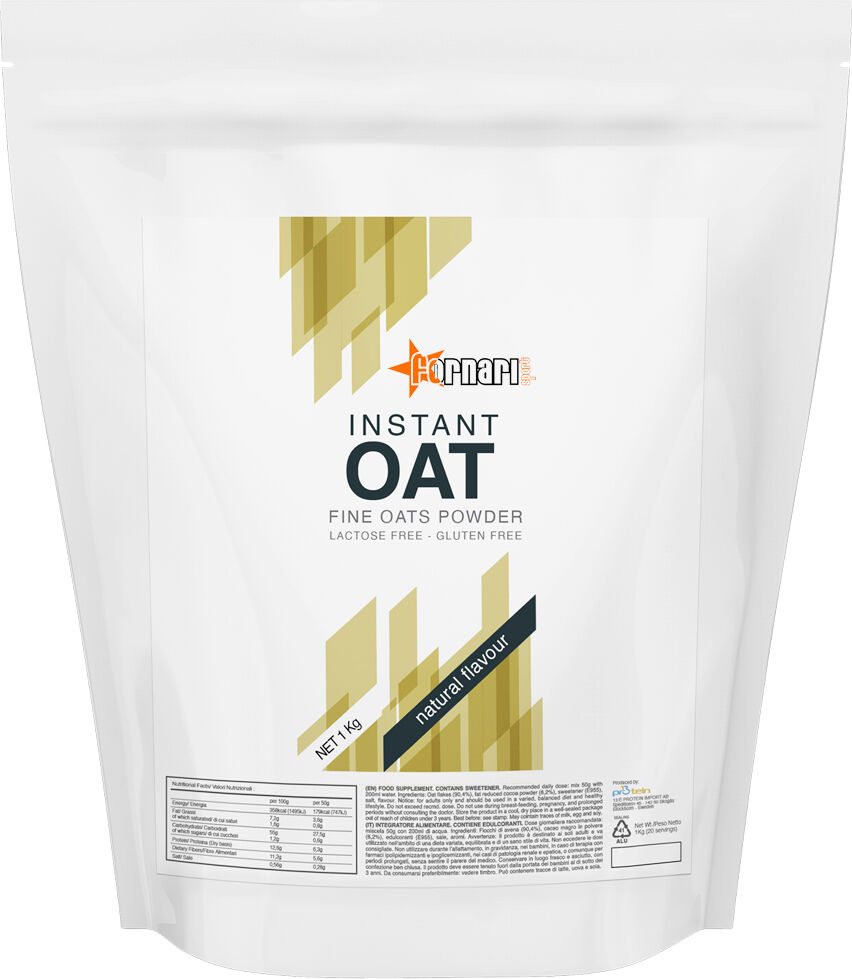 fornari sport instant oat natural 1 kg