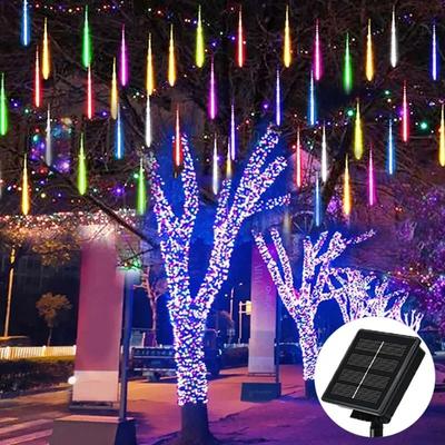 Uplift Essentials Solar Meteor Shower Rain Lights For Garden And Holiday Decoration 30 Cm (11.8 In) 8 tube solar multicolor