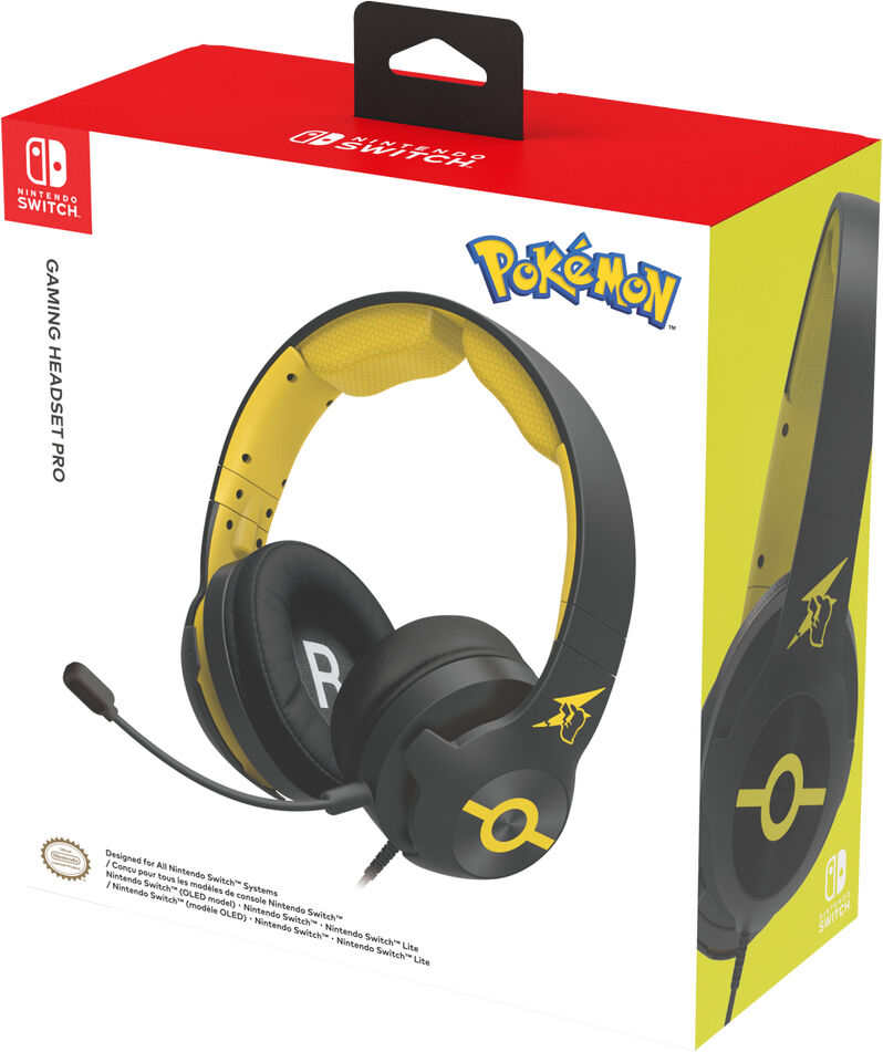 PLAION HEADPHONES GAMING PRO PIKACHU COOL