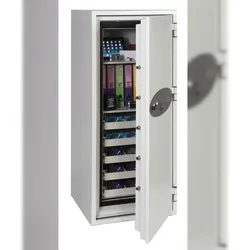 Phoenix DS4622K Datenschutztresor Data Commander mit elektronisches Tastenschloss Weiss