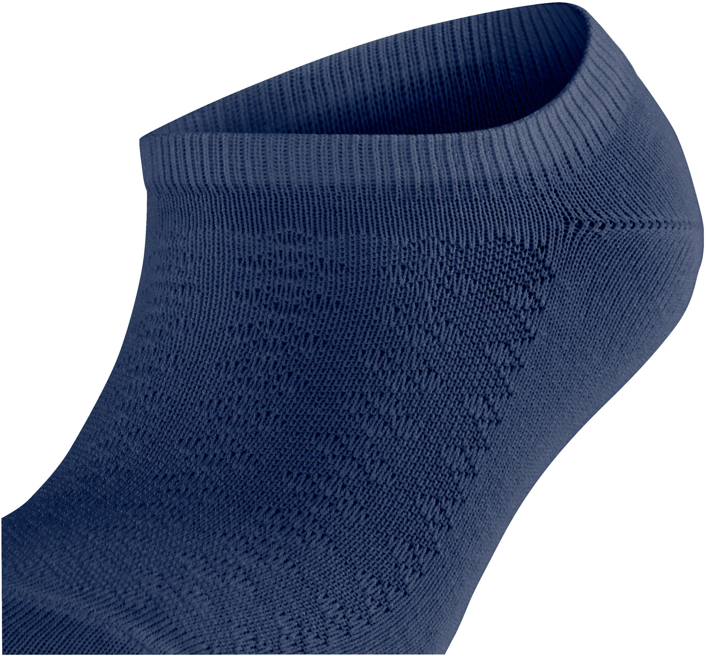 Sneakersocken BURLINGTON "Merseyside", Damen, Gr. 36-41, midnight, Baumwollmischung, unifarben, Socken Sneakersocken, Einheitsgrösse 36-41, gemustert, atmungsaktiv midnight 36-41