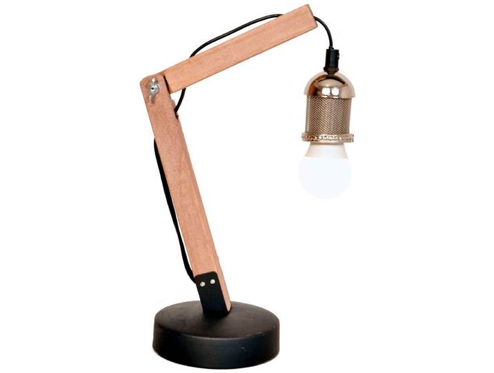 KAYOOM Tischleuchte Tischlampe Rossa I , silber, 1, H: 38,5cm, 1 Stk., Leuchten, edles Design, hochwertig, stilvoll, Tischleuchte