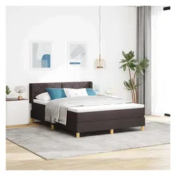 vidaXL, Boxspringbett, Boxspringbett (140 x 200 cm)