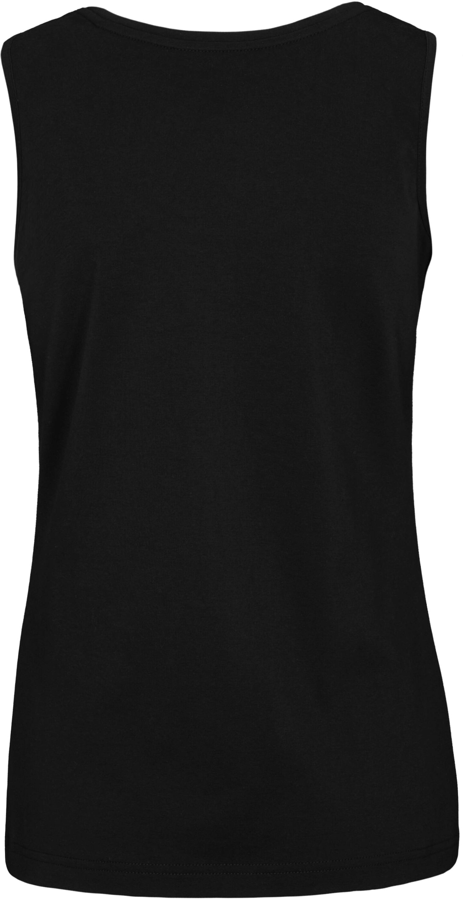 Tanktop CLARINA "Hannah", Damen, Gr. 44, schwarz, Obermaterial: 100% Baumwolle., unifarben, Rundhals, Tops Tanktop, Pima Cotton Interlock