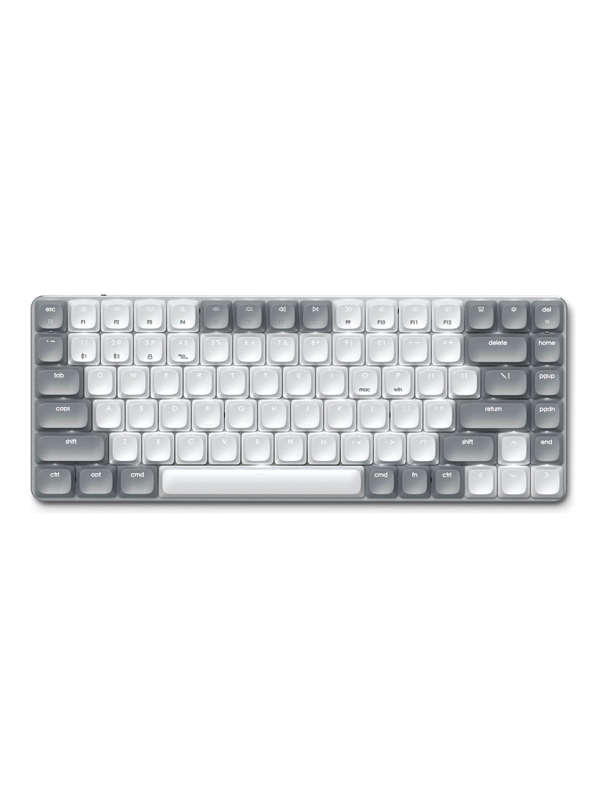 Satechi SM1 Slim Mechanical Backlit Keyboard - Tastatur - Englisch (US) - Grau