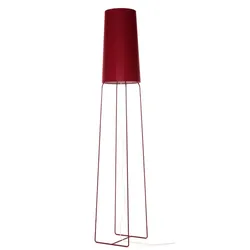FRAUMAIER SlimSophie Stehleuchte, Switch to Dim LED, burgundy