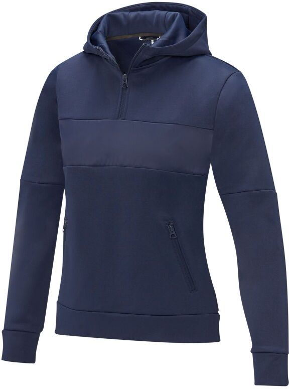 Sweat à capuche anorak publicitaire pour femme Sayan M Marine