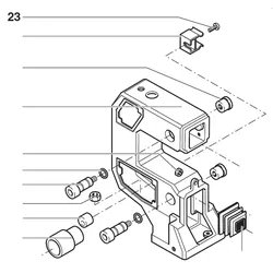 PROXXON 27090-23 Schraube für Dekupiersäge DSH/E 27090