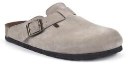Women's White Mountain Bari Mules by White Mountain in Taupe Suede (Size 12 M)