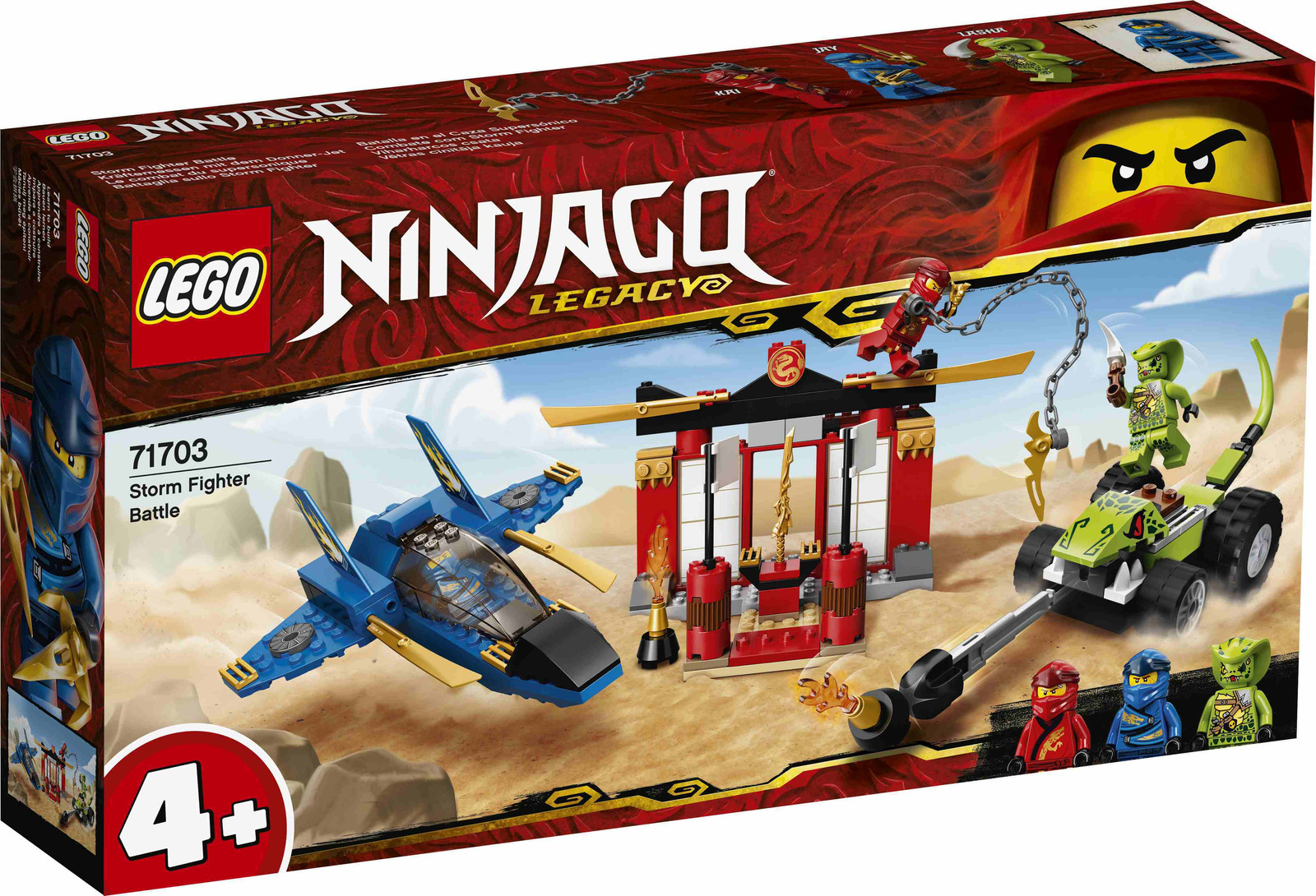 LEGO 71703 NINJAGO Legacy 4+ Krachtmeting met de Donderjet Set