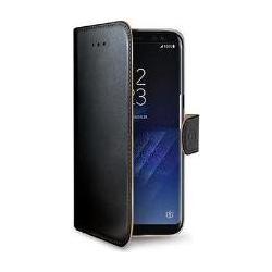 Celly WALLY691 Handytasche 15,8 cm (6,2') Book Flip Case Schwarz (Samsung Galaxy S8+) (WALLY691)
