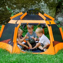 Pop-up-Kuschelhöhle Ø178 cm - Orange
