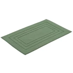 Vossen Badteppich Calypso Feeling 60 x 100 cm Baumwolle Grün Dunkelgrün