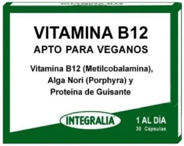 Integralia Vitamina B12 Vegana 30 Caps