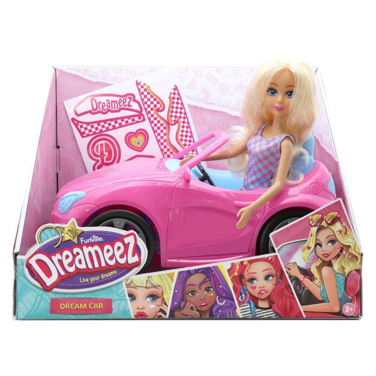 JTI Dreameez Modepuppe mit Cabrio (884978810072)
