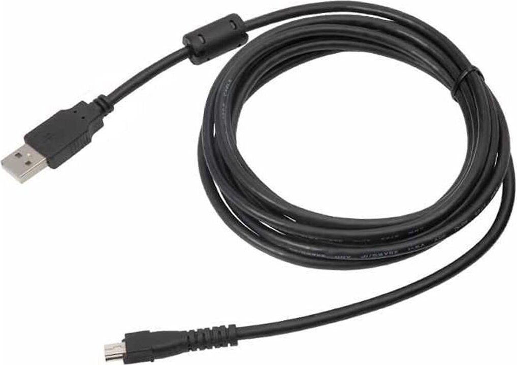 Philips USB-kabel voor SpeechMike III, 2,4 meter, USB-A, zwart