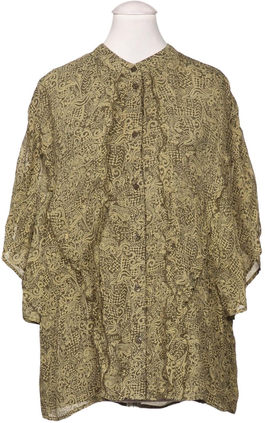 Lala Berlin Damen Bluse, Grün, Gr. S, Viskose - Second Hand