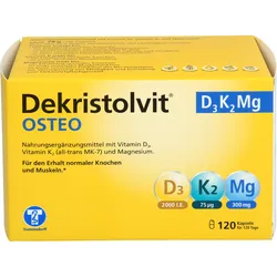 Dekristolvit Osteo D3K2mg Kapseln 120 ST