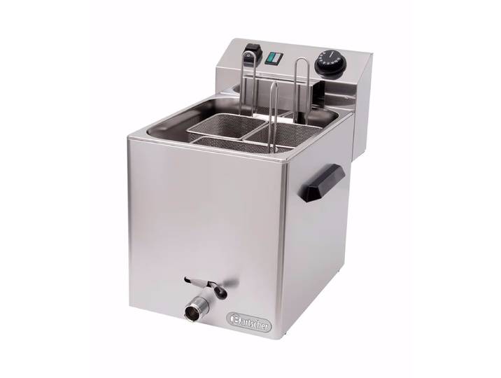 Bartscher Elektro-Teigwarenkocher  Snack  – Gastro Friteuse – edelstahl
