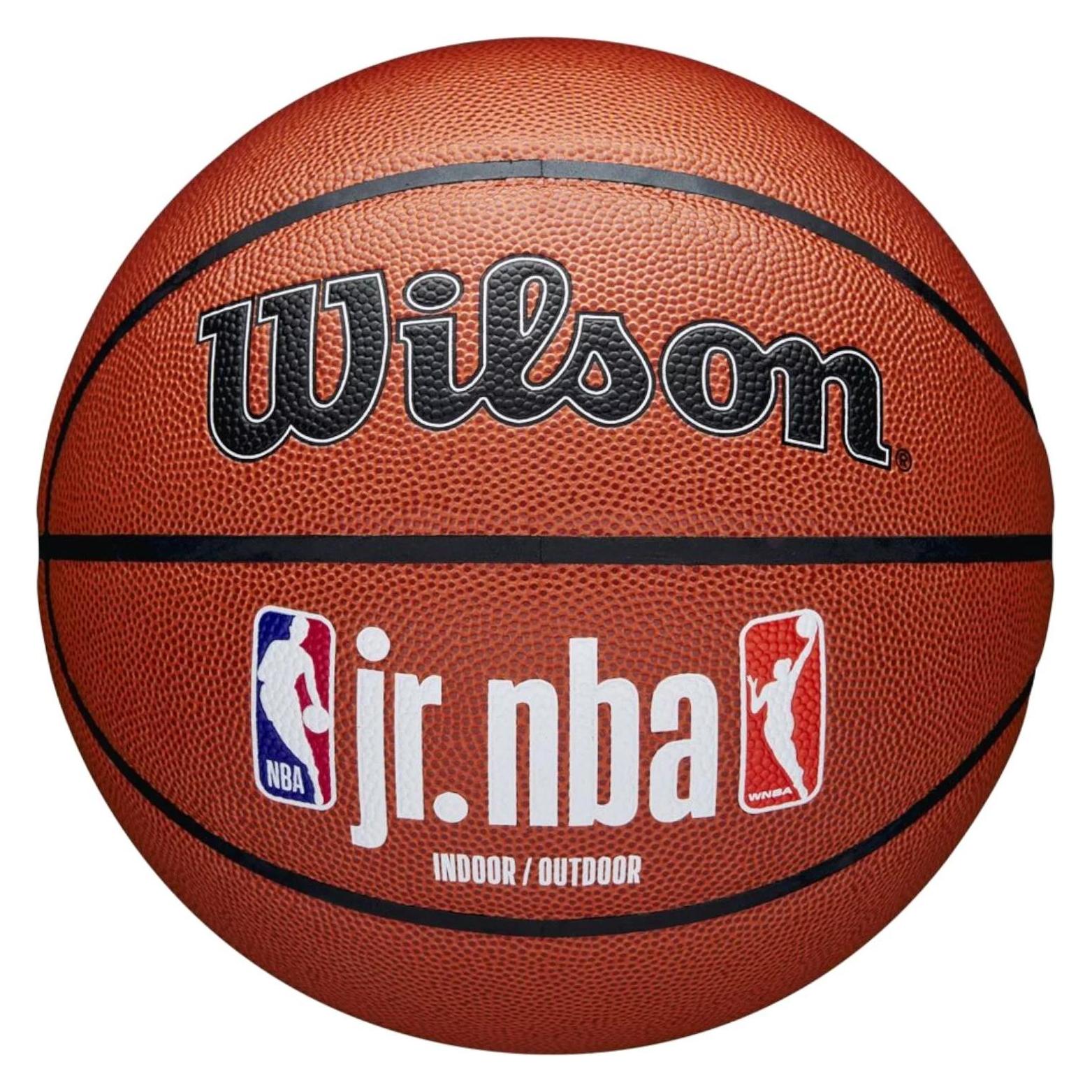 Wilson Jr Nba Fam Logo Indoor Outdoor Bskt (7) (WZ2009801XB7)