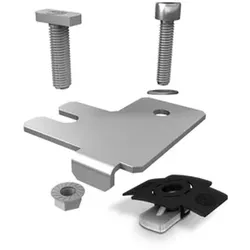 K2 systems 1004110 Kreuzverbinder Set SolidRail CrossConnector Set