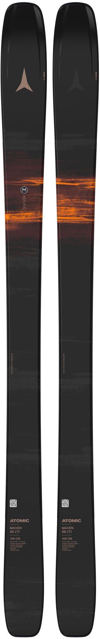Atomic  - Pack Ski Maven 88 Cti - 172 + 11.0 Tp 90mm Black Anthracite - Ski