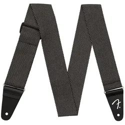 Fender Modern Tweed Strap Grey Black 5 cm - Gitarrengurt
