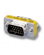Digital Data Communications Equip VGA-Kabel HD-15 M bis M Mini Gender Changer Metal Version (124320)