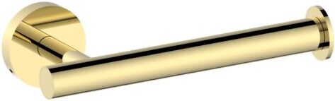 Herzbach Living Papierrollenhalter 30.814000.1.03 Wandmontage, runde Rosette, PVD gold