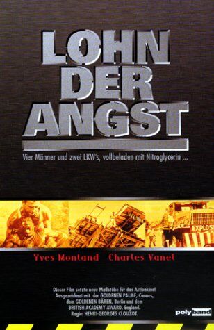 Henri-Georges Clouzot - Lohn der Angst [VHS] - Preis vom 14.10.2026 23:07:16 h