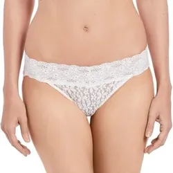 Wacoal Halo Lace Bikini Elfenbein Nylon Small Damen