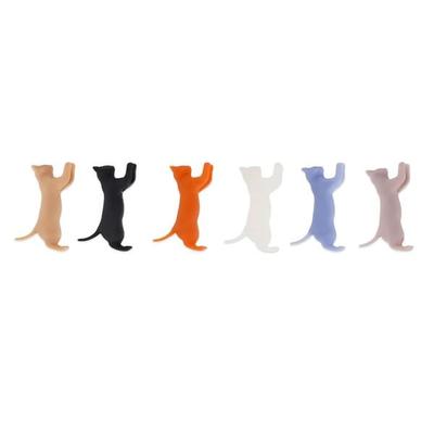 Legami 6er Set Glasmarker - Meow