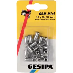 GESIPA Blindnietmutter Mini-Pack M6 kurz