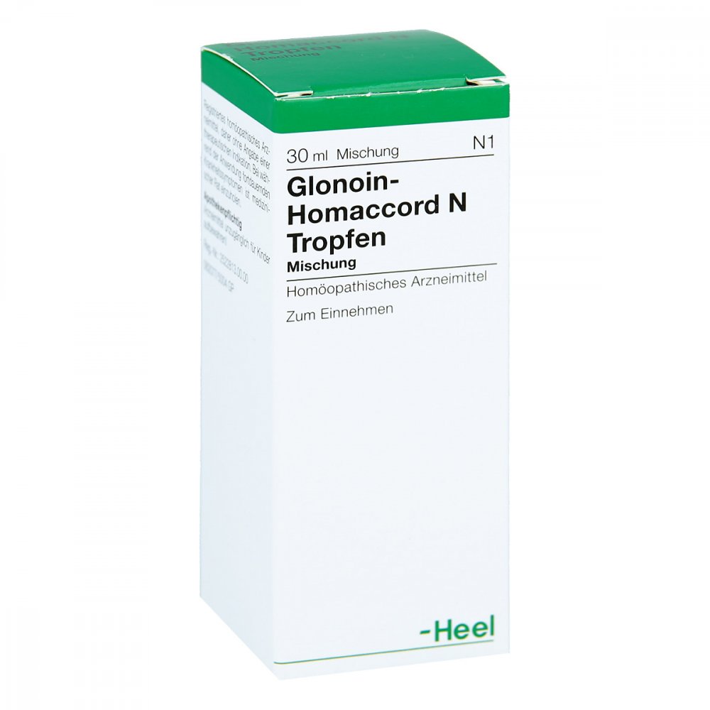 Biologische Heilmittel Heel GmbH Glonoin Homaccord N Tropfen 03155849
