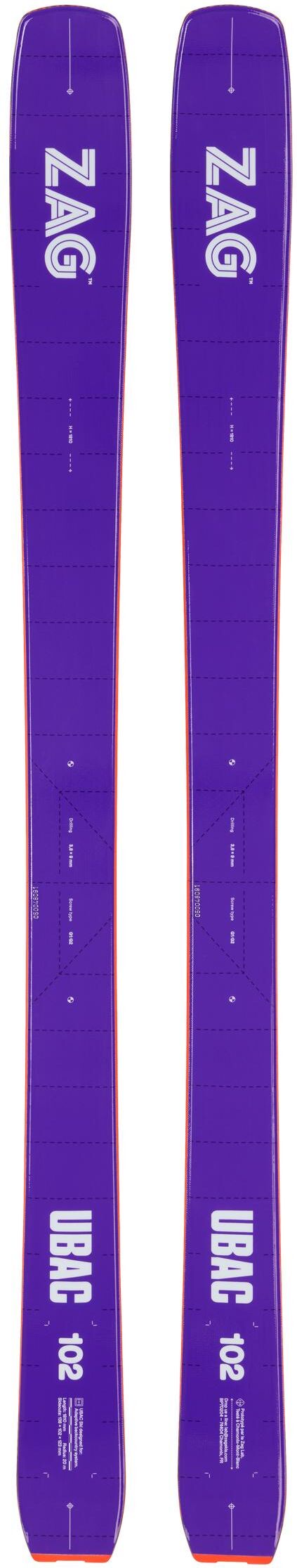 Zag  - Ubac 102 - 175 - Ski de randonnée