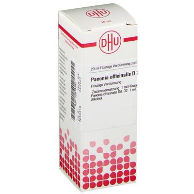 Paeonia Officinalis D 2 Dilution 20 ml