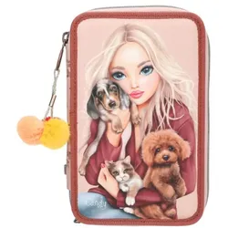 Depesche 0013673 TOPModel 3 Fach Federtasche FUR EVER FRIENDS