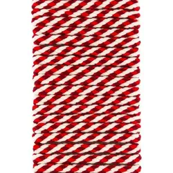 buttinette Kordel für Bekleidung, rot color, Ø 8 mm, Länge: 5 m