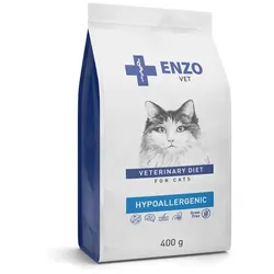 ENZO VET HYPOALLERGENIC Diätetisches Alleinfuttermittel in Form von Trockenfutter für Katzen mit Allergien 400g