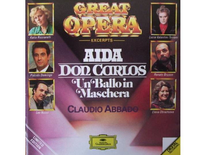 GREAT OPERA EXCERPTS-AIDA/DON CARLOS:CLAUDIO ABBAD