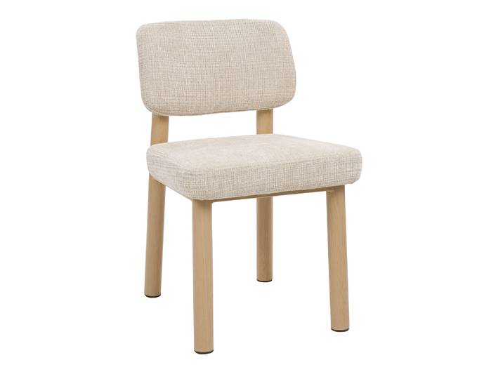Chaise de séjour Brandon Ecru/chene - Basika