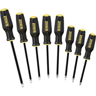 DEWALT Universal Schraubendreher-Set 8teilig Schlitz, PH, PZ