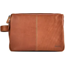 Esquire Dallas Cosmetic Bag, Necessaire, Braun