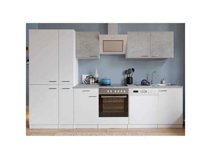 Cuisine Malia VI 310cm Blanc/Blanc