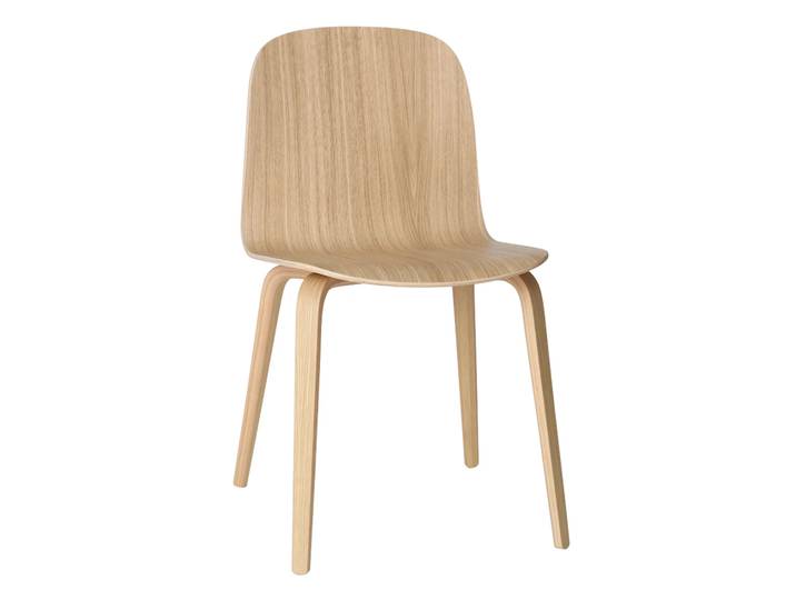 Muuto Chaise Visu Chair base en bois chêne