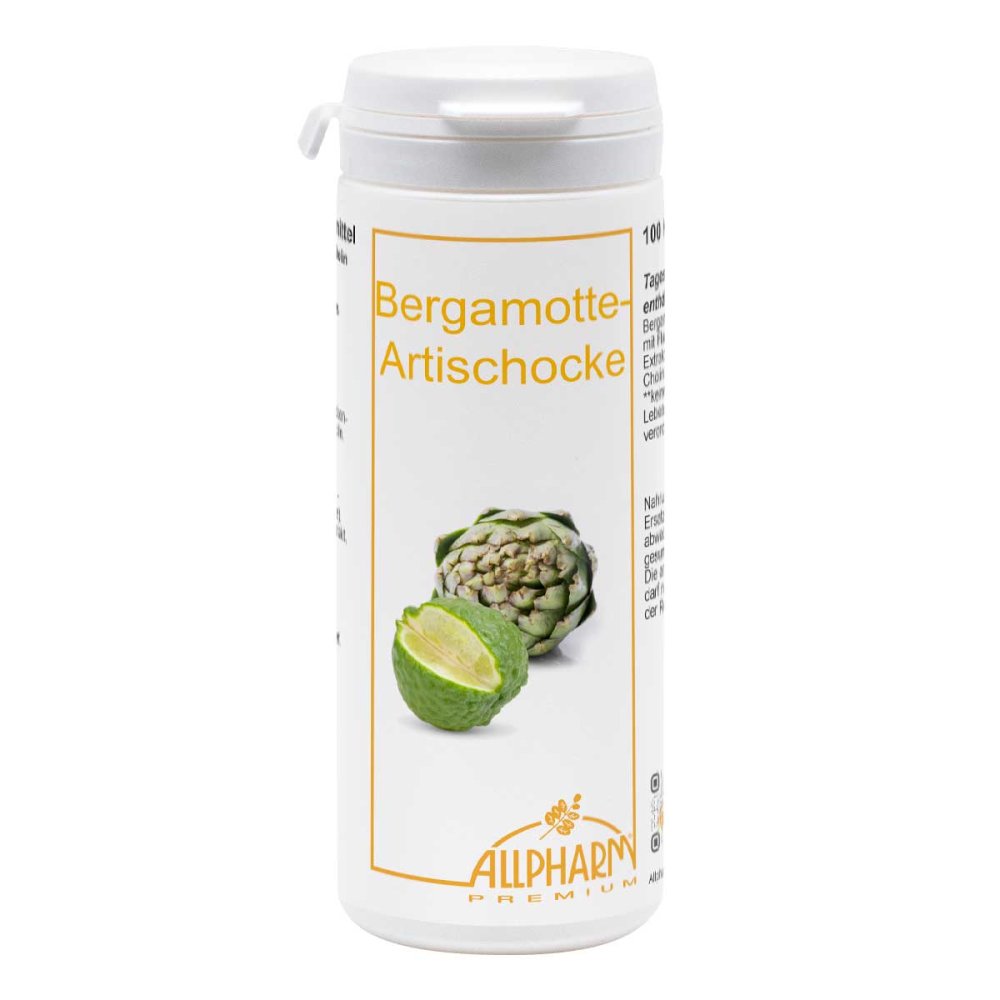 ALLPHARM Vertriebs GmbH Bergamotte-artischocke Allpharm Premium Kapseln 19512866