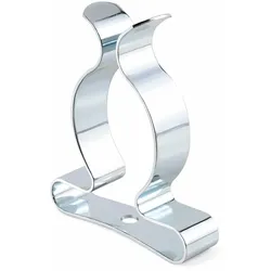 Geschlossene Tool Clip Federstahlklammer, Stahl verzinkt  / (Spannbereich) 16 - 19 mm