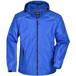Regenjacke "JN1118" - S - royal/navy
