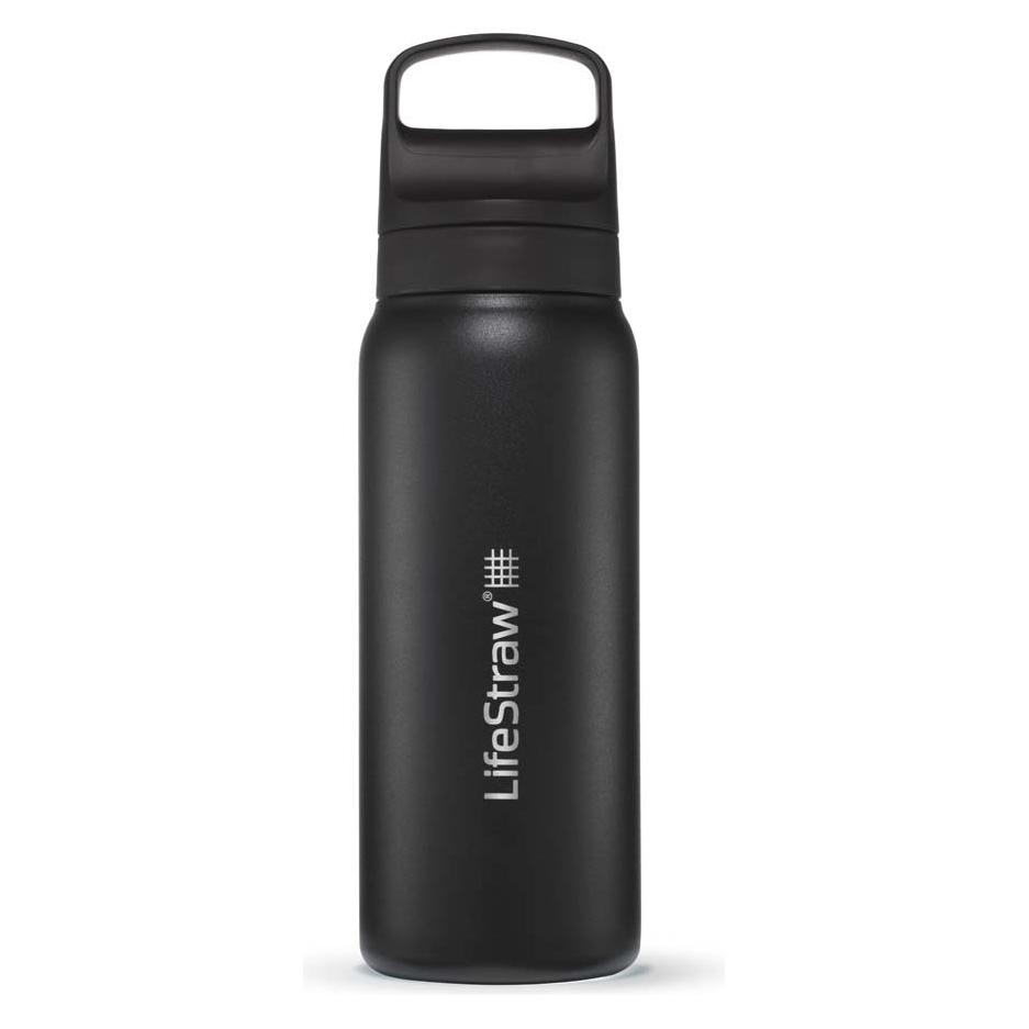 LifeStraw Go Steel 1-Liter (nordic noir) (1 l) (LGV41SBKWW)