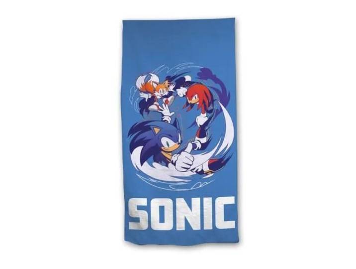 Serviette de plage Microfibre 100% Polyester Sonic The Hedgehog : Friends